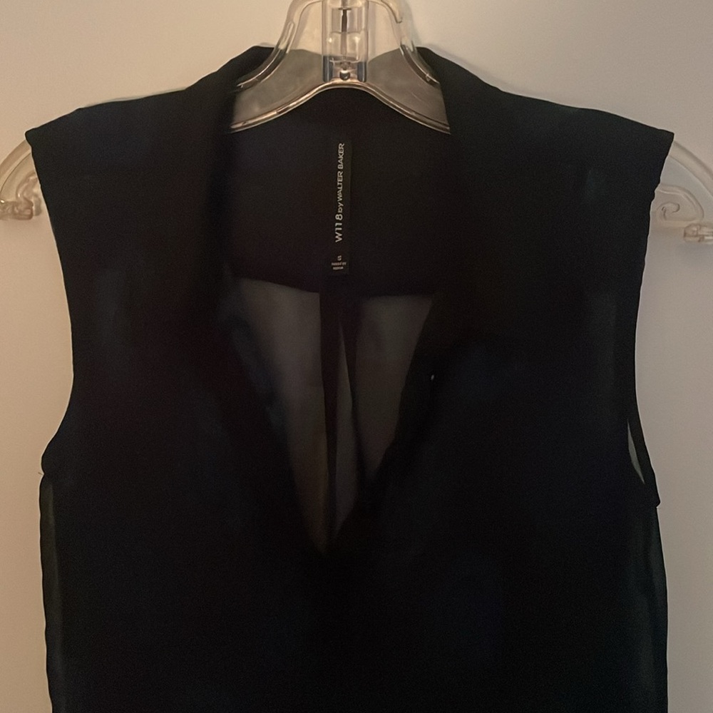 Long Sheer Blouse